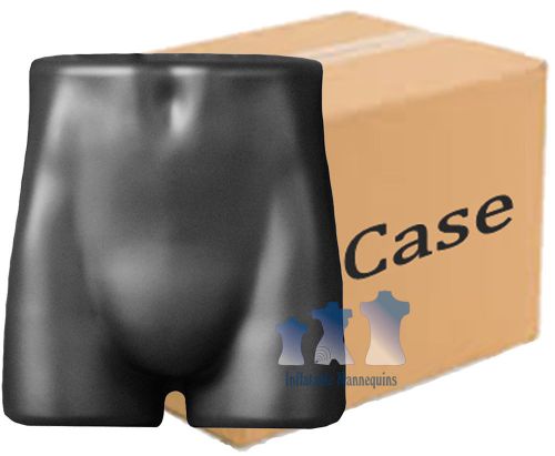 Male Brief Form - Hard Plastic, Black, Case of 25