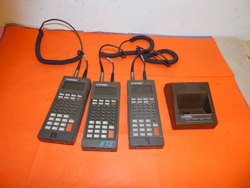 Lot of 3 Intermec 9440 bar code scanners w/ communication dock for parts