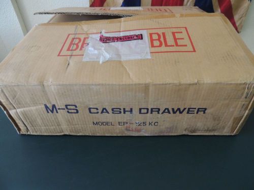 M-S Cash Drawer Model EP-125KC New in Box