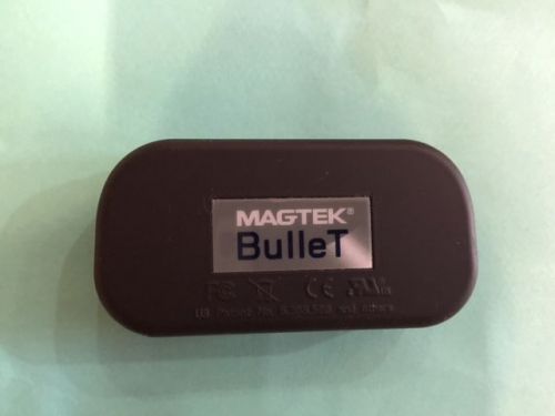 magtek bullet blue tooth portable credit card reader swiper