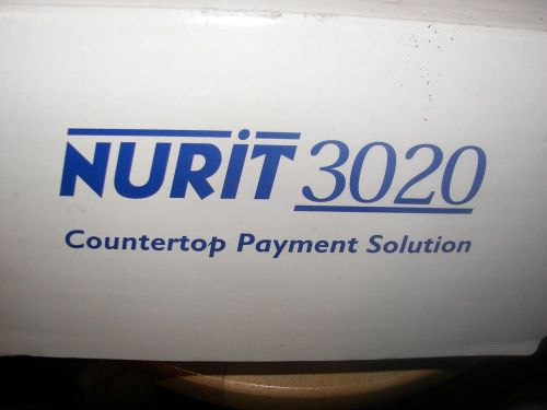 NIB Lipman Nurit 3020 Credit Card Machine Countertop Payment Solution     (102)