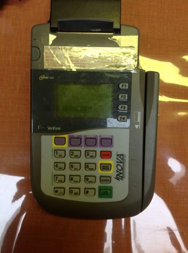 Credit Card Omni 3200 VeriFone Machine Sale Terminal Reader With Adapter