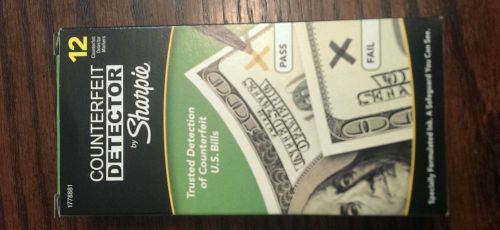 Sharpie Counterfeit Bill Detector Pens 12 pack