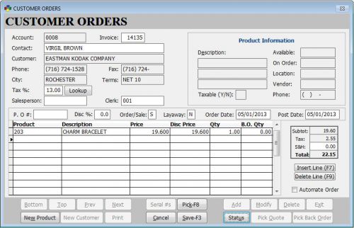 Inventory POS Point of Sale Barcode Software