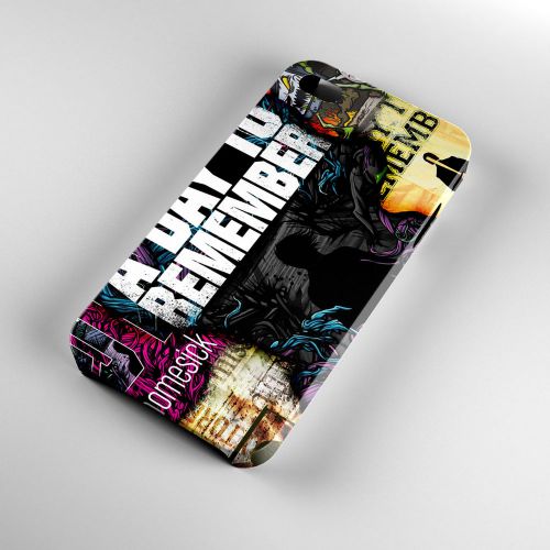 A Day To Remember Rock Band Art Logo iPhone 4/4S/5/5S/5C/6/6Plus Case 3D Cover