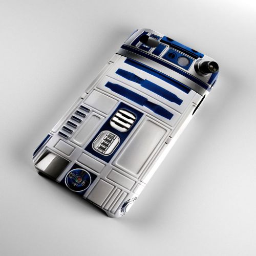 Star Wars R2D2 Robot Gaming Game iPhone 4 4S 5 5S 5C 6 6Plus 3D Case Cover