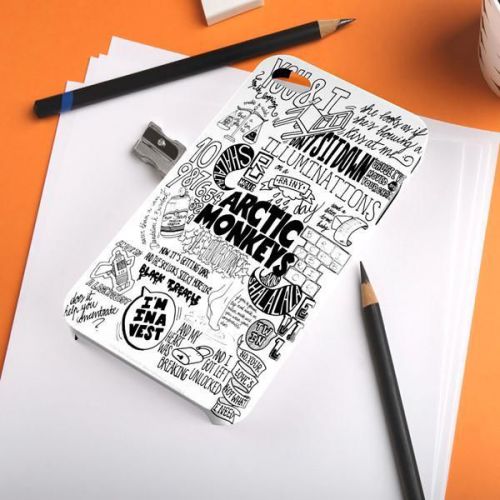 Arctic Monkey Collage Cute Album Lyric iPhone A108 Samsung Galaxy Case