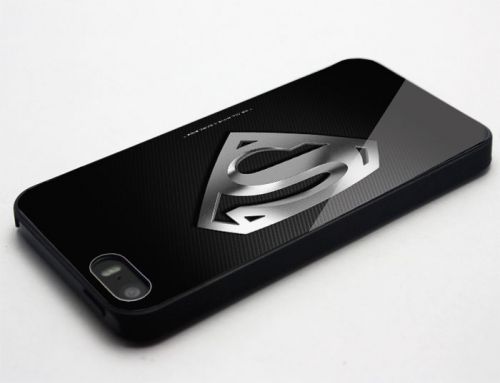Man of Steel logo iPhone Case Cover Hard Plastic