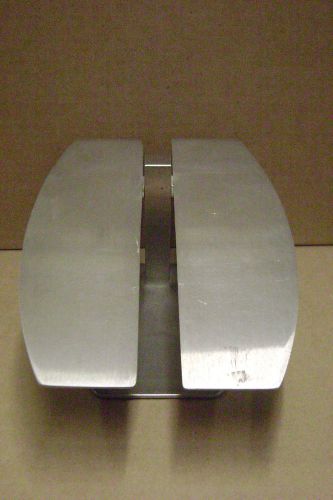 SHOE DISPLAY STAND RETAIL SHOE DISPLAY 4&#034; nb  STAINLESS STEEL FINISH