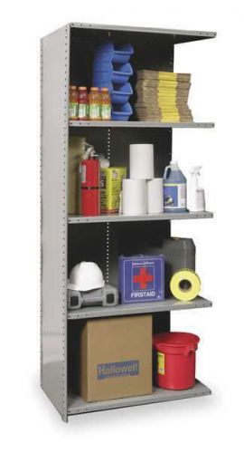 HALLOWELL A7520-12HG Add On Shelving,87InH,36InW,12InD G8434291