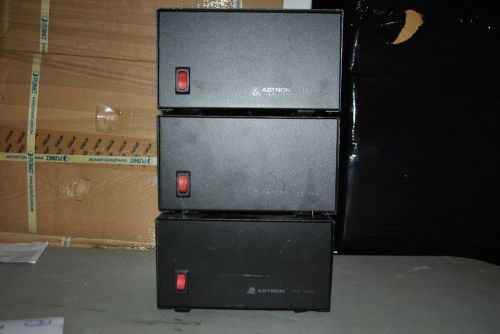Set of 3- Astron 12 A Power Supply RS-12A