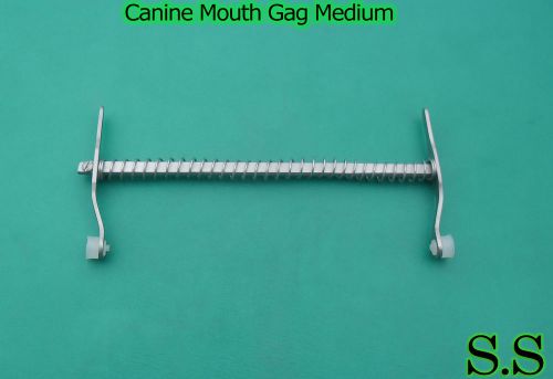 Canine Mouth Gag 5.75&#034; Medium Size Restraint Instruments