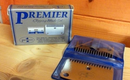 Premier COARSE Clipping Blade Set (Cattle/Horses)   (LAST SET AT THIS PRICE!)