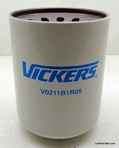 Vickers V0211B1R05 Hydraulic Filter Spin on 6 Micron Absolute