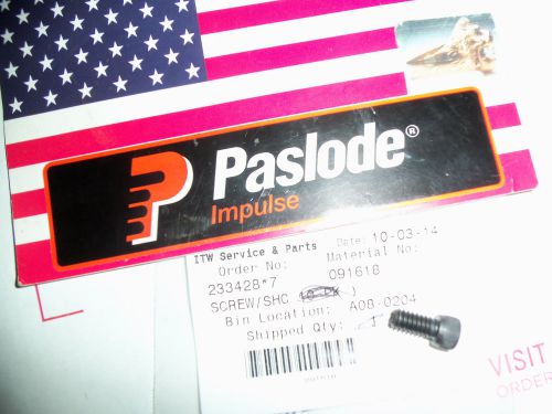 &#034;new&#034; paslode part # 091618  screw, shcs 1/4-20 x 1/2&amp;quot for sale