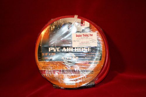 Apache 3/8&#034; I.D. x 25&#039; - 300# Premium PVC Air Hose (Red)