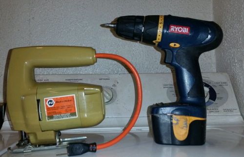 Black n decker ryobi cordless drill with out charger