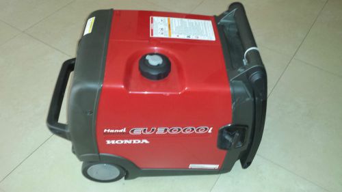 Honda eu3000i handi portable generator super light and quiet inverter new unused for sale