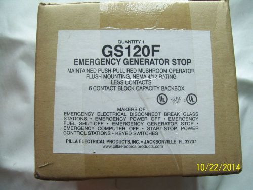 GENERATOR E-STOP PILA GS120F