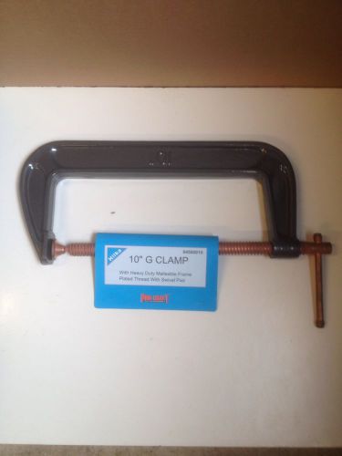 10&#034; g clamp / clamping grip heavy duty 64500010 (new) for sale