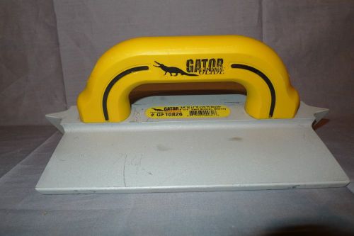 GATOR GLIDE #GF10826  Hand Groover 6&#034;x10&#034;  3/8&#034; Wx1&#034;Dx1/4&#034; Radius   Made in USA