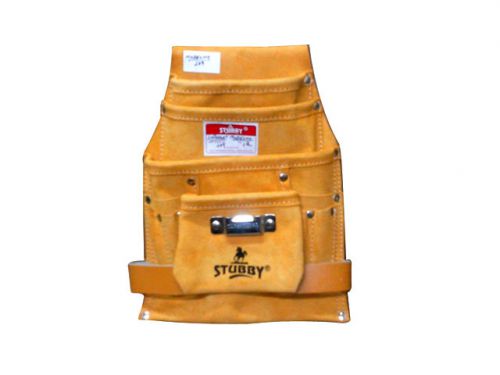 Lot of tow(2)  tool bag brand new 10  pocket leather tool bag for sale