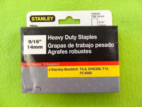 Stanley TRB Series Heavy Duty Staples &amp; TRN Brads (Assorted sizes)