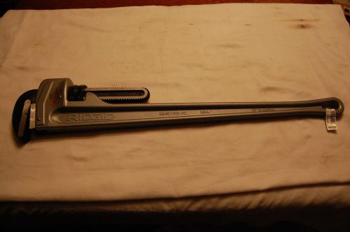 Ridgid 36&#034; aluminum pipe wrench &#034;new&#034; 31110 for sale