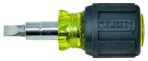 Klein tools 32561 stubby multi-bit screwdriver/nut driver **free shipping** for sale