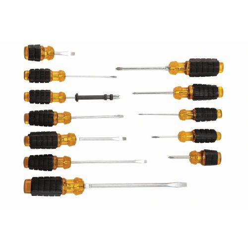 12 Pc Cushion Grip Screwdriver Set - LIFETIME WARRANTY