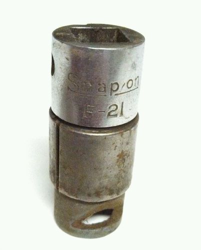 Snap-on tools 3/8&#034; dr chevrolet oil pan screw driver socket  driver f-21 for sale