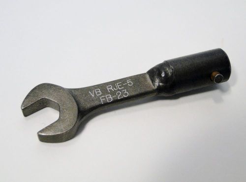 Scm tools rje-5 open end 5/16&#034; &#034;v&#034; bottom torque head aircraft tools for sale