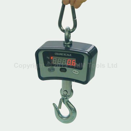 833137 Heavy Duty 500KG 0.5 Ton Industrial Electronical LCD Hanging Crane Scale
