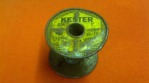 Vintage Kester Solder-30/70 Roll