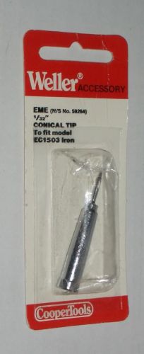 Weller cooper 1/32” conical solder tip eme for ec1503 - new (5 for price of 1) for sale
