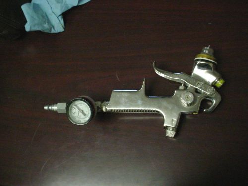 Detail Spray Gun 090601 , 10 Bar 145 PSI W/ DeVilbiss Gauge 0-160