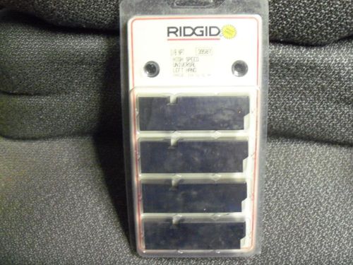 New ridgid 1/8 npt high speed unv pipe dies left hand 39587 u.s.a. made for sale
