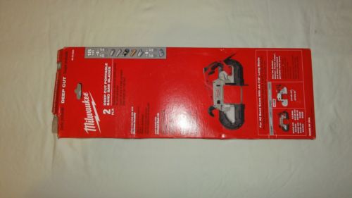 Milwaukee 48-39-0524 44-7/8 in. 18 TPI Deep Cut Portable Band Saw Blades 2 pack