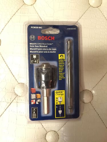 Bosch pcm38-mc quick change mc mandrel for hole saw free shipping for sale