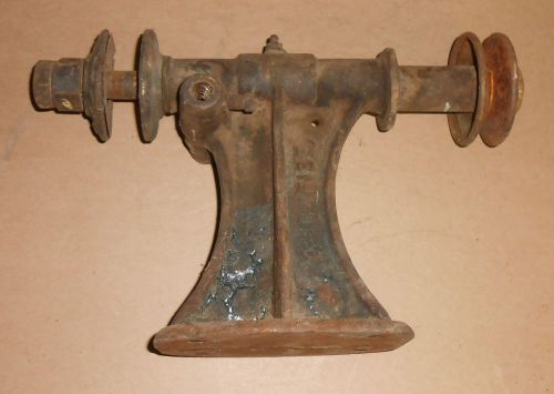 antique cast iron grinder hit miss engine Briggs Maytag grinding arbor