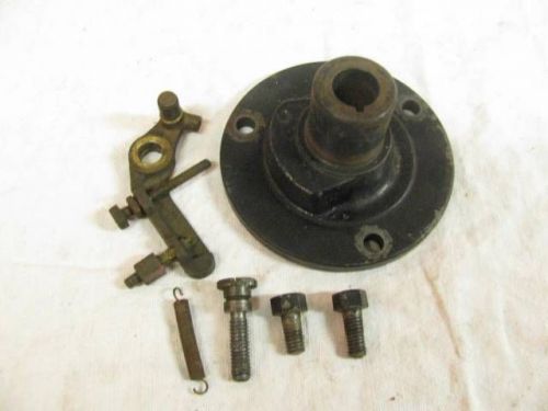 Original antique 1929 maytag 92 hit &amp; miss gas engine flywheel hub &amp; small parts for sale