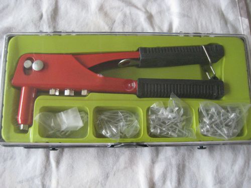Premier, pop rivet gun kit,includes rivets, professional quality, for sale