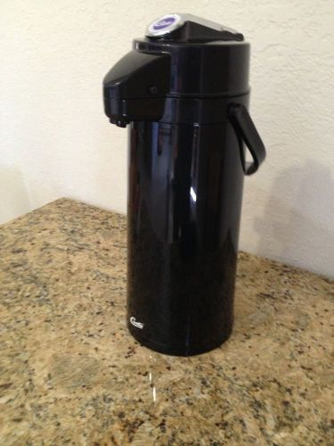 Nib curtis thermopro 2.2l black airpot coffee dispenser tlxa22 stainless inside for sale