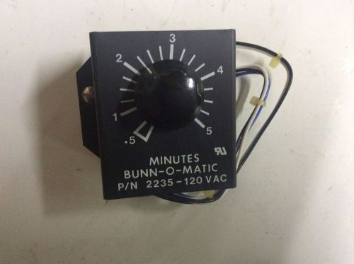 Bunn-O-Matic 2235 Timing Motor 5 Minute Timer - M74