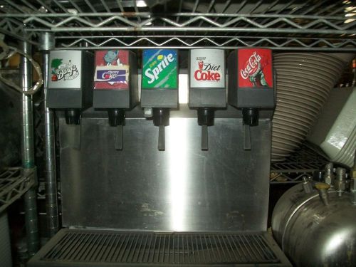 SODA DISPENSING TOWER ONLY, 5 HEADS, MORE IN STOCK, 900 ITEMS ON E BAY