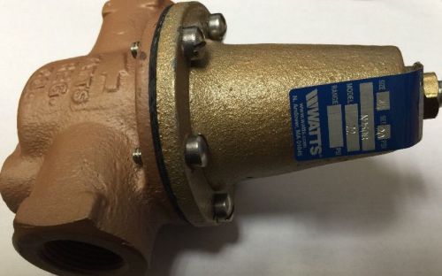 Watts iron pressure regulator 3/4 N 250 B Z2 020 New!
