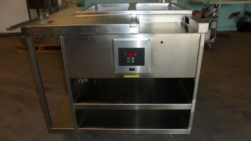 HEAVY DUTY COMMERCIAL GRADE STAINLESS STEEL CUSTOM MADE STEAM TABLE