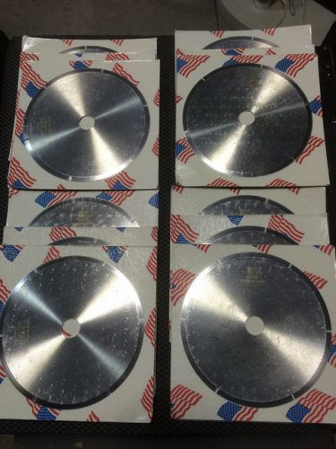 Bunzl f17621231 7&#034; circular blades double bevel slots circular blade lot of 12 for sale