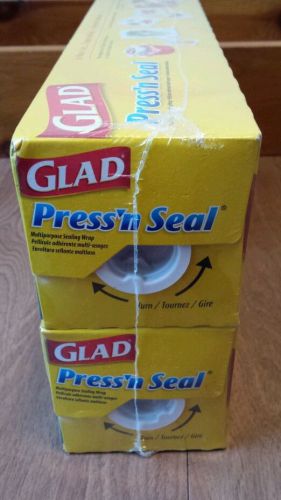 Glad Press&#039;n Seal Food Wrap, 140 sq ft-2 pack