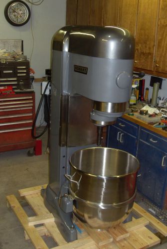 Hobart 80 qt  Mixer with new  bowl, paddle, dough hook &amp; whip M802